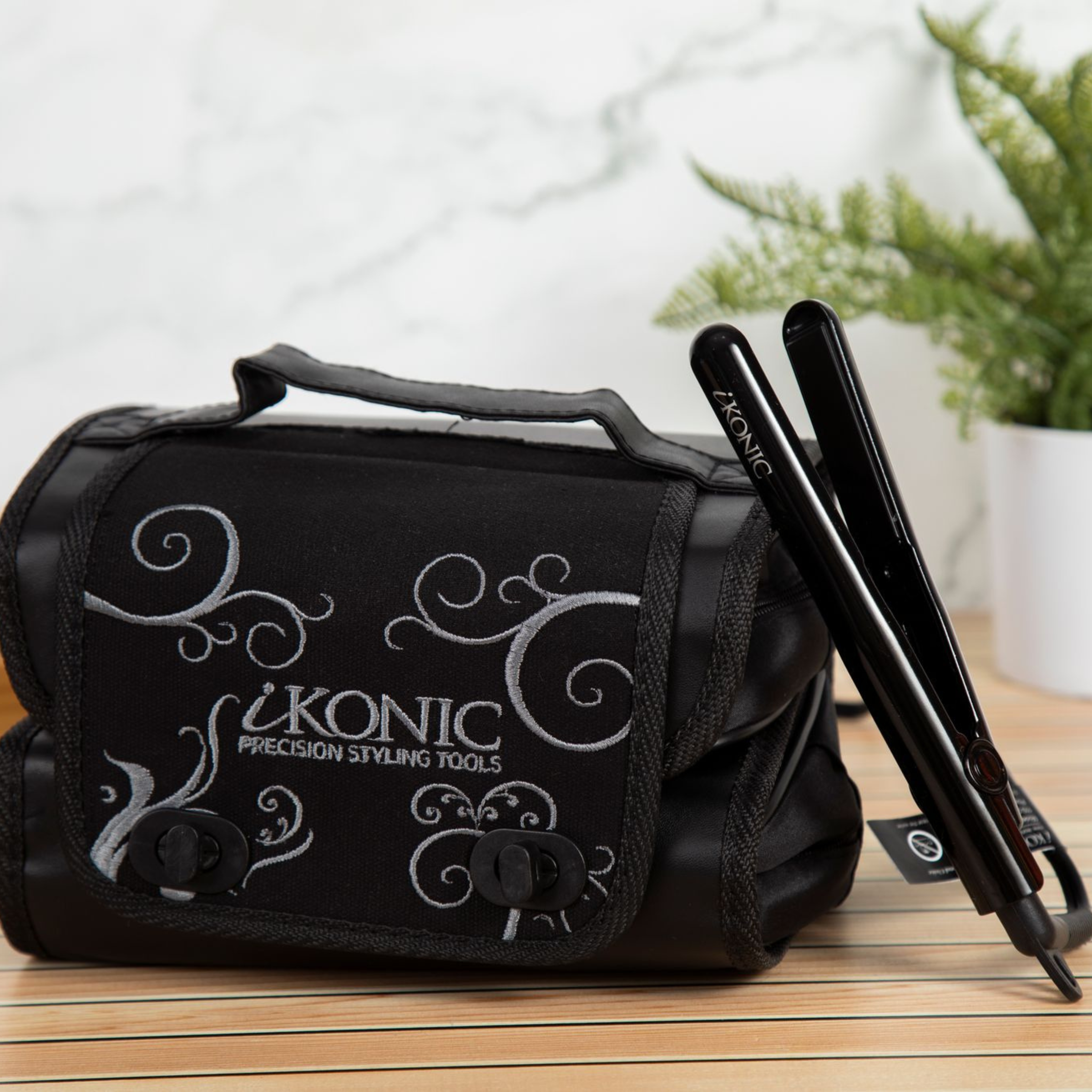 Weekender Bag with Mini Flat Iron