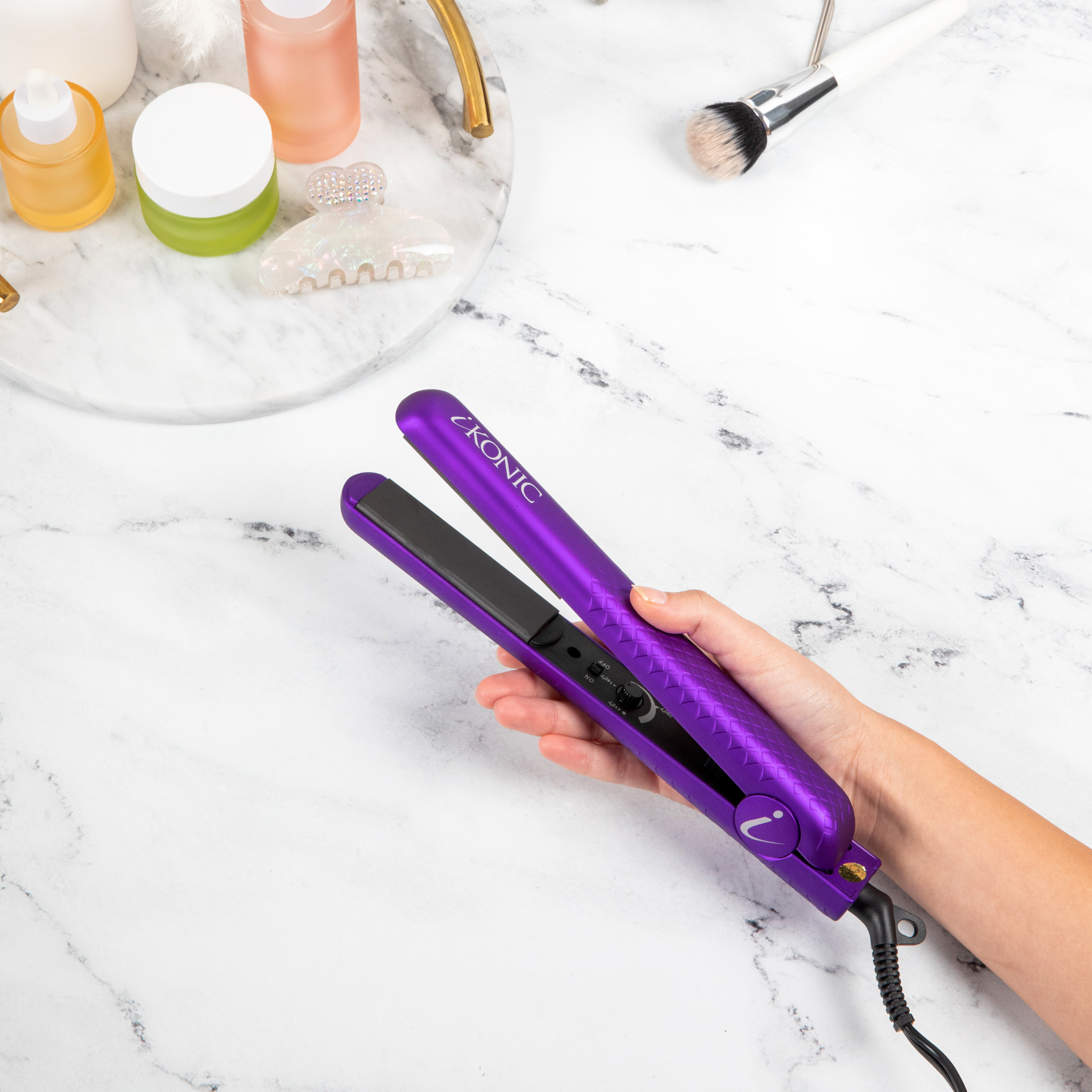 The Persona Ceramic Flat Iron Purple
