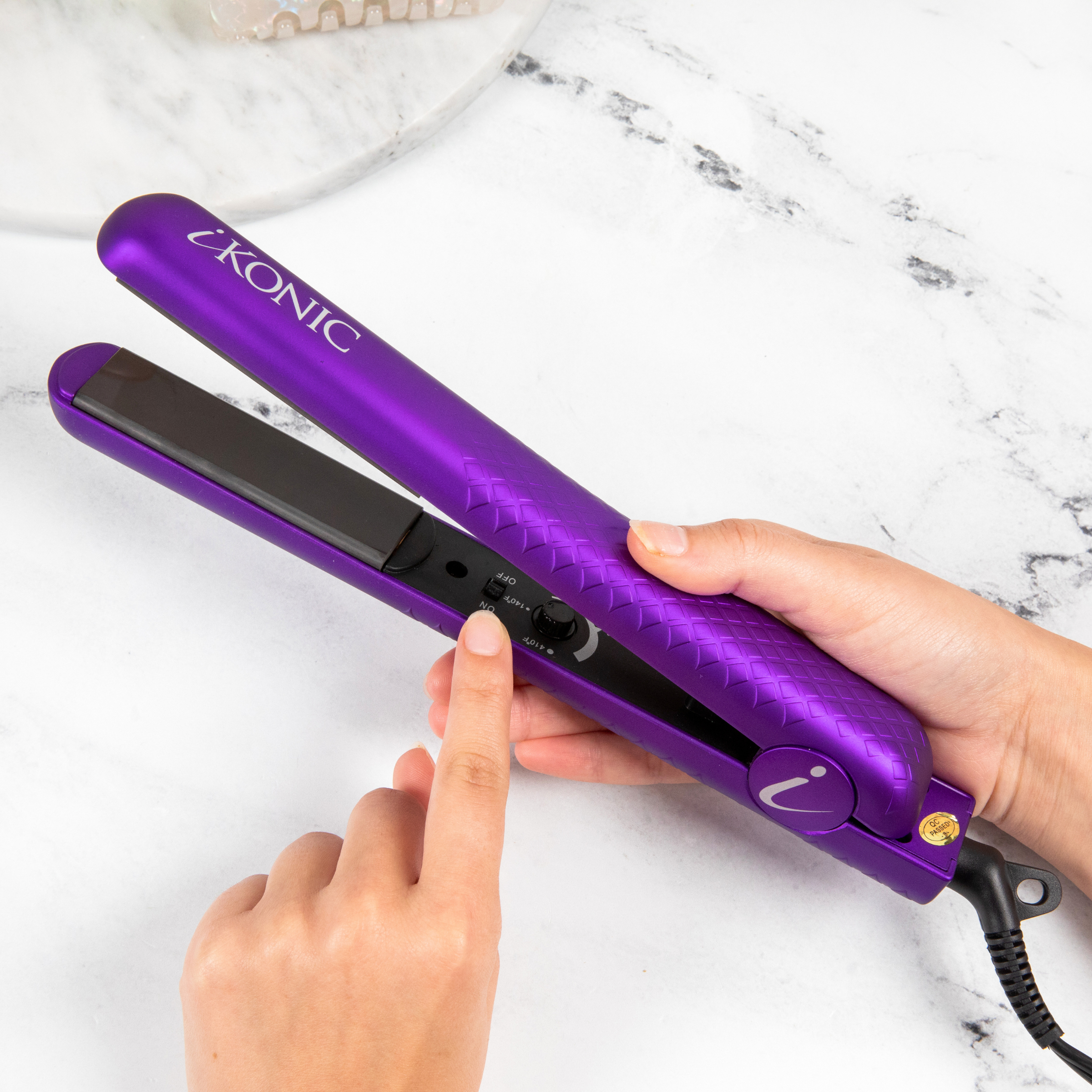 The Persona Ceramic Flat Iron Purple