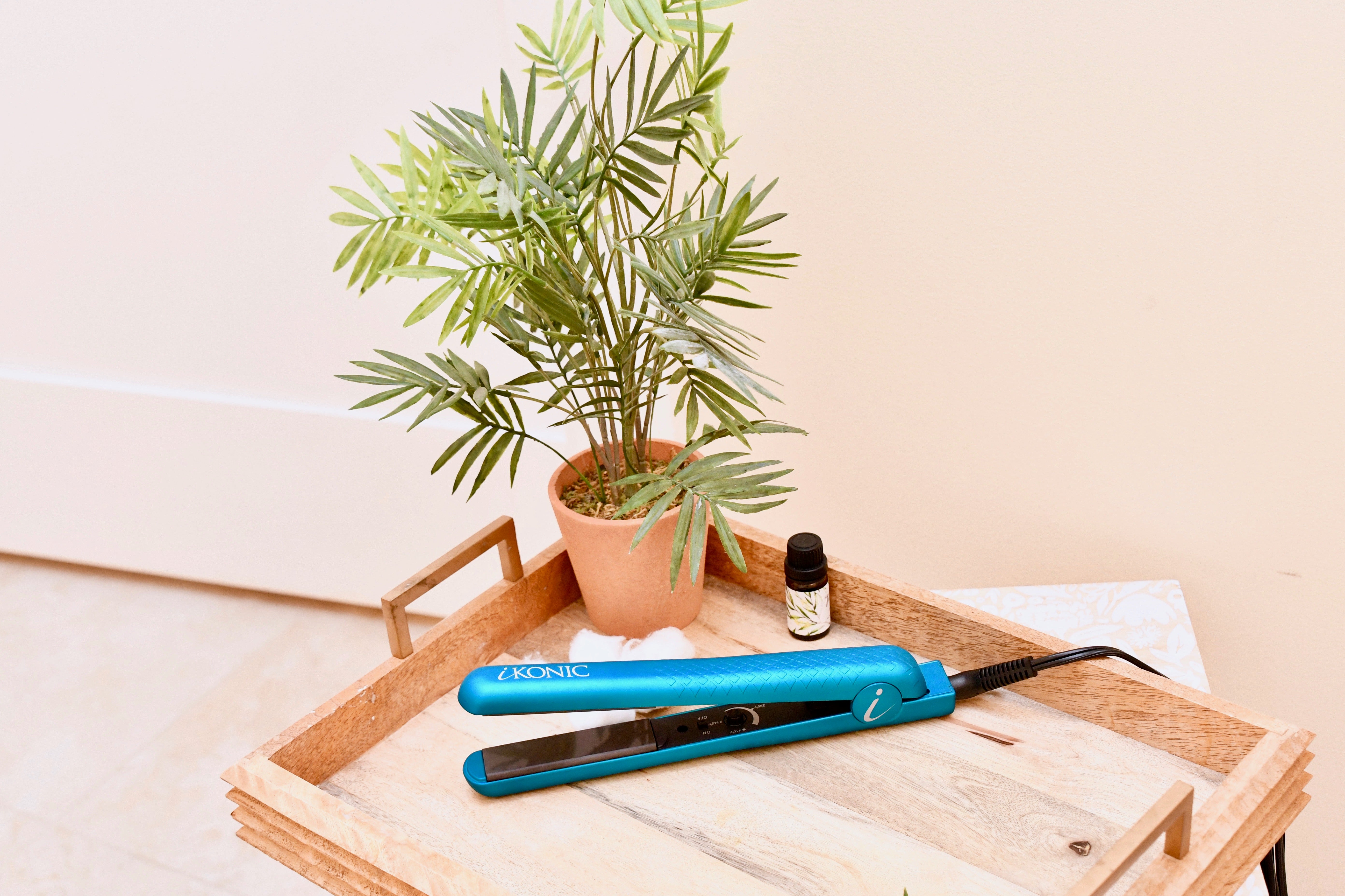 Plancha de cerámica Persona color verde azulado