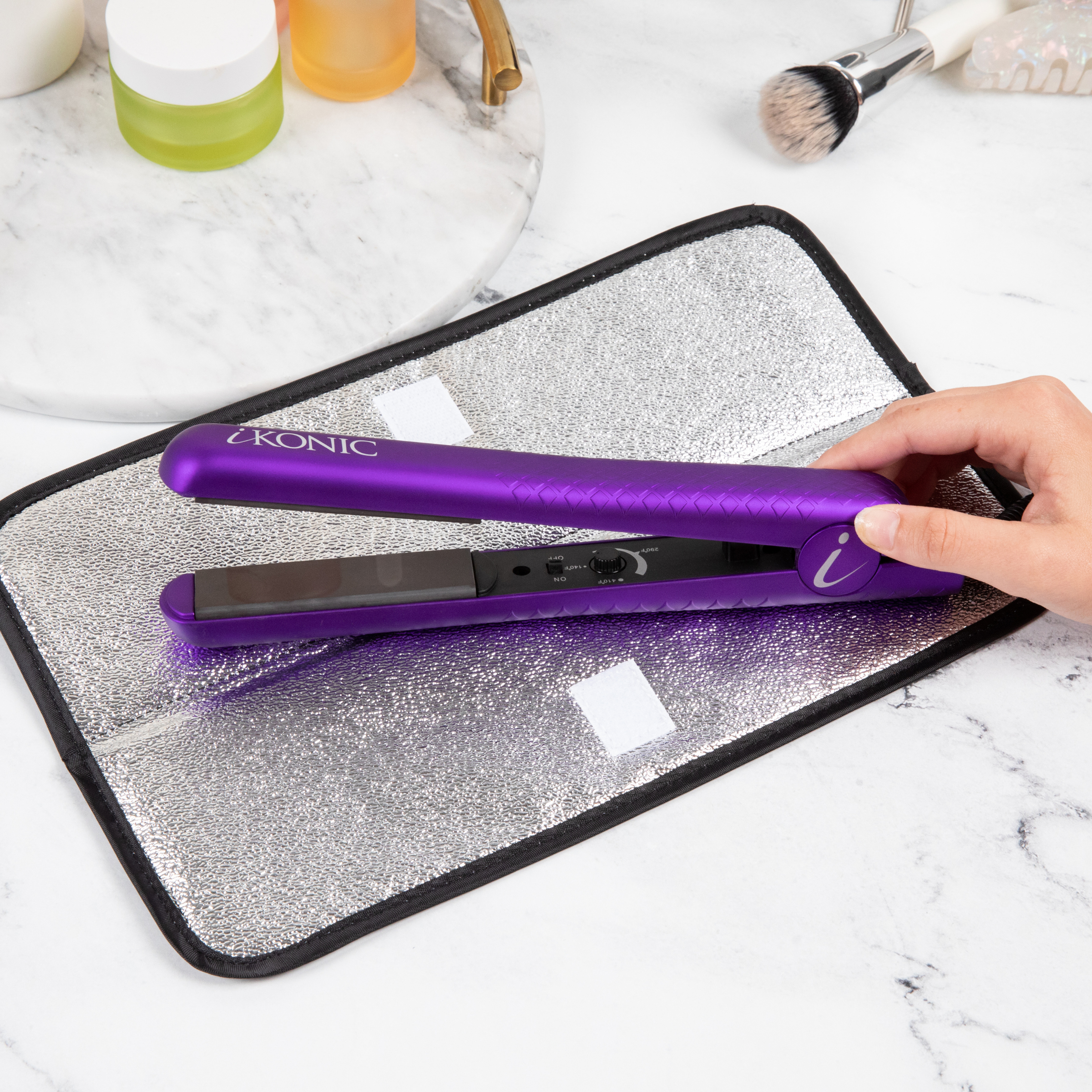 Persona Ceramic Flat Iron Purple