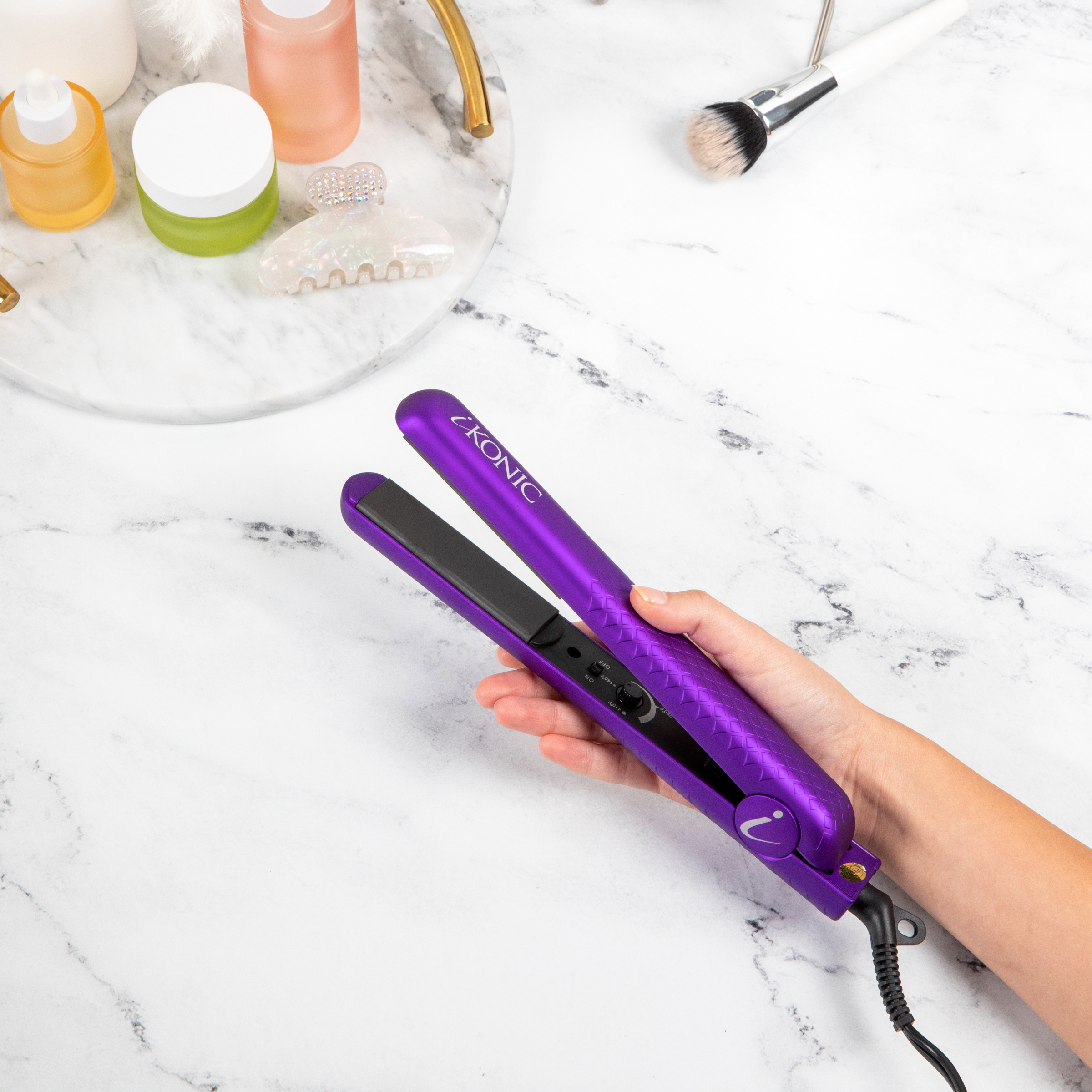 Persona Ceramic Flat Iron Purple