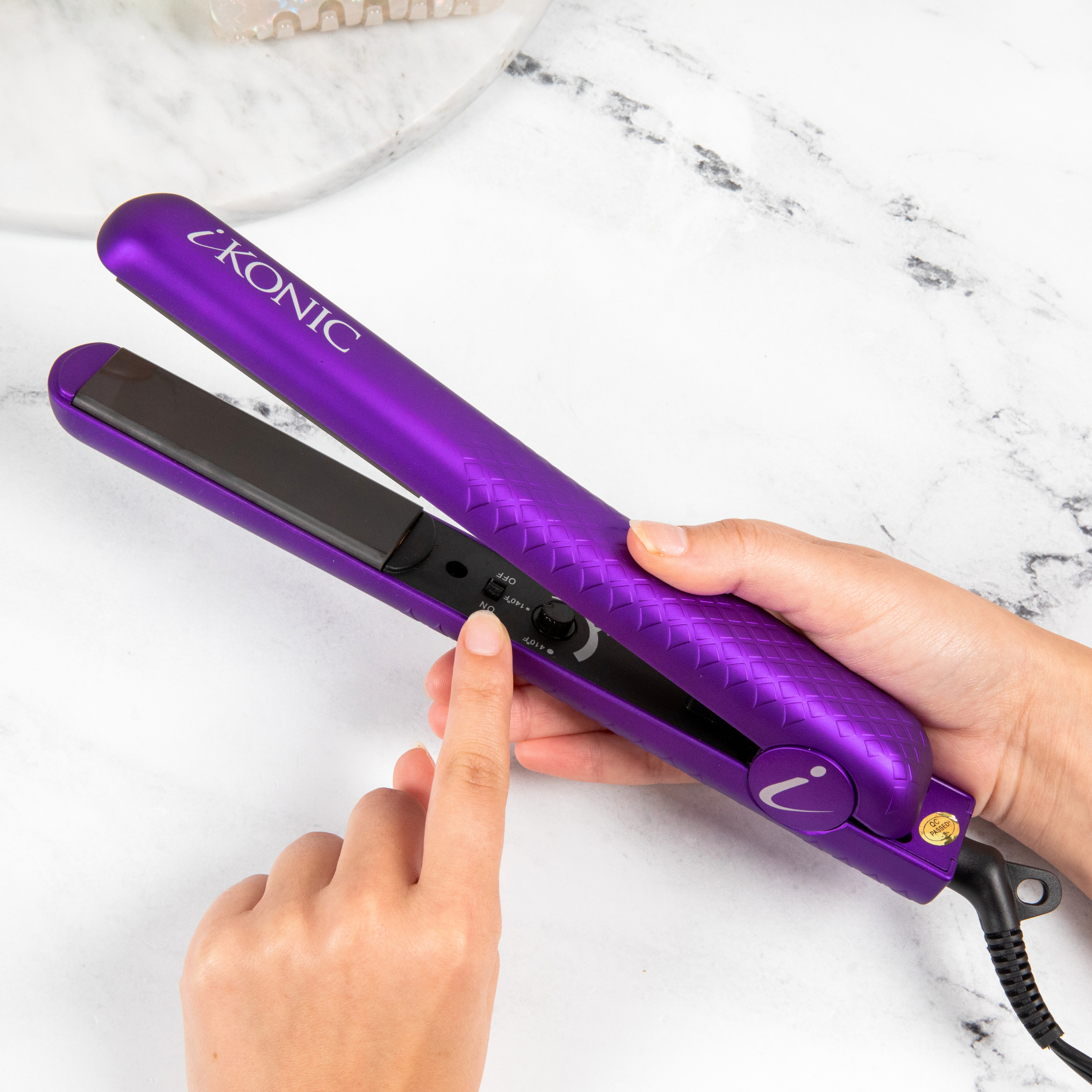 Persona Ceramic Flat Iron Purple